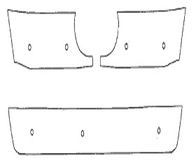 Maskisuoja Audi A7 2011-2014