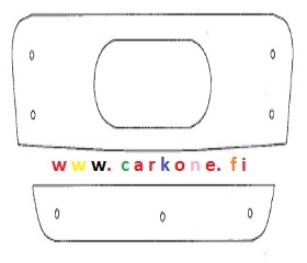 Maskisuoja Audi A3 Sportback 2005-2008