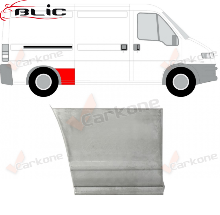 Jump.Box.Ducato 94-06 oikea takakaaren etuosa | helmapellit - korjauspellit - takakaaret | Laatu koriosat edullisesti aidosti suomalaisesta Carkone verkkokaupasta