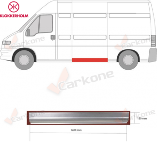 Jump.Box.Ducato 94-06 Vasen helmapelti L=1400MM