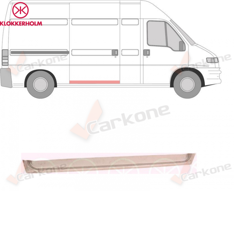 Jump.Box.Ducato 94-06 sivuoven pohja/sisäosa | helmapellit - korjauspellit - takakaaret | Laatu koriosat edullisesti aidosti suomalaisesta Carkone verkkokaupasta