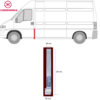 Jump.Box.Ducato 94-06 vasen sivuhelmapelti | helmapellit - korjauspellit - takakaaret | Mittatarkat koriosat nopeasti aidosti suomalaisesta Carkone verkkokaupasta