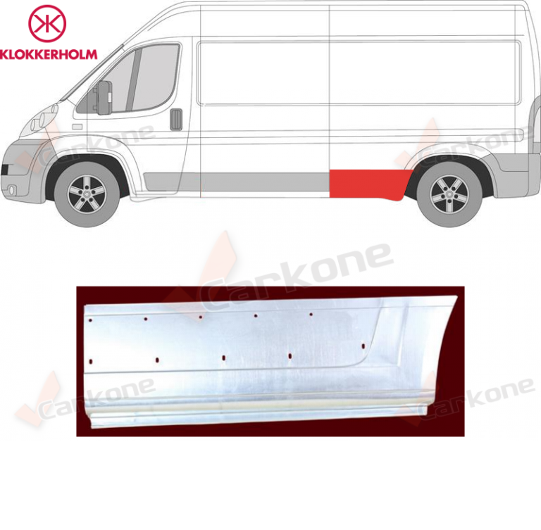 Jump Box Ducato 06-14 takapyörän etuosa | helmapellit - korjauspellit - takakaaret | Laatu koriosat nopeasti aidosti suomalaisesta Carkone verkkokaupasta