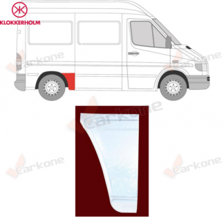 Sprinter/LT 95-06 takapyörän etuosa lyhyt malli oikea