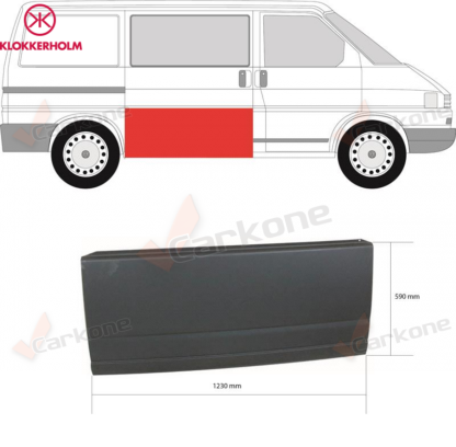 VW T4 korjauspellit sivuoven korjauspelti | helmapellit - korjauspellit - takakaaret | Laatu koriosat edullisesti aidosti suomalaisesta Carkone verkkokaupasta