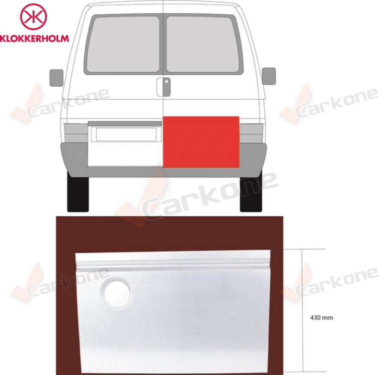 VW T4 takaoven ovipelti oikea | helmapellit - korjauspellit - takakaaret | Laatu koriosat edullisesti aidosti suomalaisesta Carkone verkkokaupasta