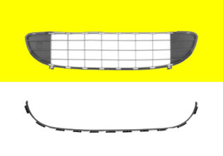 Peugeot 407 etupuskurin maski. 2004-2010