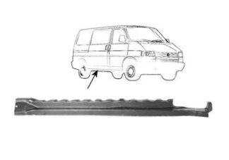 VW T4 kynnysprofiili/lattiaelementti liukuoven kohdalle | helmapellit-korjauspellit-takakaaret | Laatu koriosat suomalaisesta Carkone verkkokaupasta