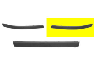 Volvo S60 etupuskurin lista vasen musta 00-04