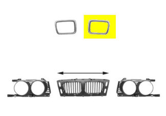 BMW 5 E34 maskin lista vasen | puskurit - listat - maskit | laatu koriosat reilun edullisesti ja sujuvasti suomalaisesta Carkone verkkokaupasta.