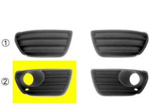 Fiat Punto II FL 188 etupuskurin kate oikea. uloin osa 03-12