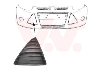 Ford Focus MK3 etupuskurin kate tummanharmaa | konepellit - lokasuojat - etukehät | laatu koriosat edullisesti ja nopeasti suomalaisesta Carkone verkkokaupasta