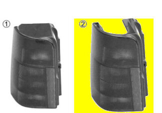Berlingo/Partner takavalon lasi oikea -05  2 ovea