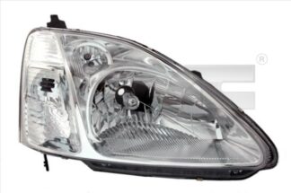 Honda Civic 01+ ajovalo oikea H4  +MOTEUR         BOSCH