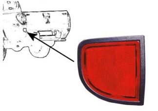 Mitsubishi L200 06+ takavalon lasi UNDER LOWER L