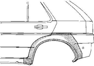 Opel Astra F viistoperä/5-ov takakaari oikea 91-98