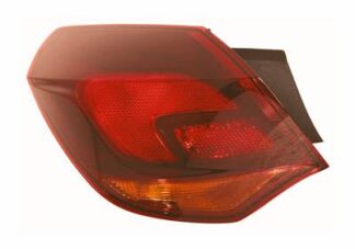 Opel Astra J takavalon lasi vasen ulompi 5P savunharmaa