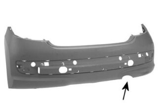 Peugeot 207 takapuskuri | puskurit - listat - maskit | laatu koriosat reilun edullisesti ja sujuvasti suomalaisesta Carkone verkkokaupasta.