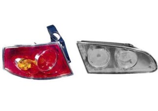 Seat Ibiza 02+ takavalon lasi vasen ulompi Ibiza reuna punainen