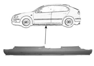 Seat Leon/Toledo helmapelti vasen | Helmapellit - Korjauspellit - Takakaaret | Laatu koriosat edullisesti aidosti suomalaisesta Carkone verkkokaupasta