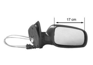 VW Golf 4 pohjustettu 17CM manuaalipeili oikea