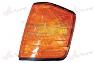 Mercedes-Benz W201 etuvilkku vasen oranssi +lampunkanta