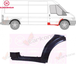 Ford Transit 00-14 oikea etupyörän kaari+kynnys