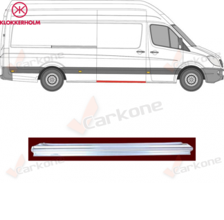 MB Sprinter 906 06+ sivuoven kynnyprofiili