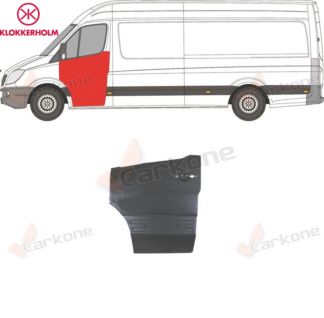 MB Sprinter 906 06+ etuoven vasen pintapelti