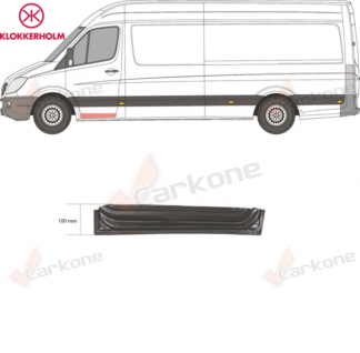 MB Sprinter 906 06+ etuoven pohjapelti vasen