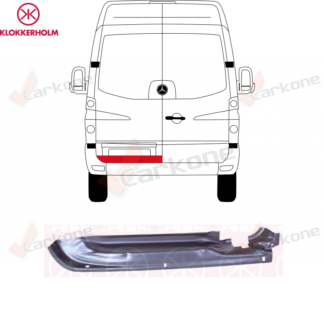 MB Sprinter 906 06+ vasemman takaoven pohjapelti