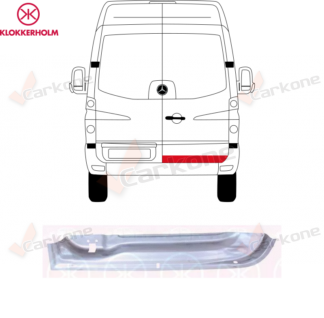 MB Sprinter 906 06+ oikea takaoven pohjapelti