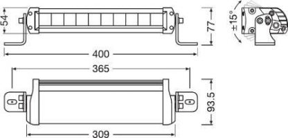 FX250-SP Osram lisävalopaneeli