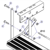 Korjaussarja Thule Double Step (1500601154)