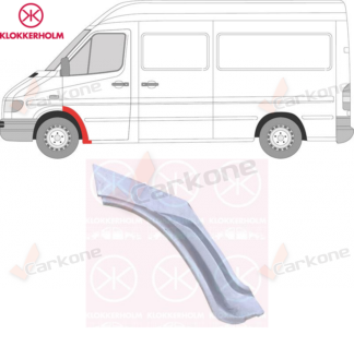 Sprinter etusisälokasuoja vasen takaosa 95-00