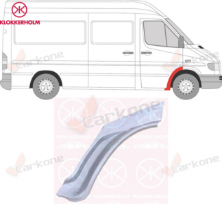 Sprinter etusisälokasuoja oikea takaosa 95-00