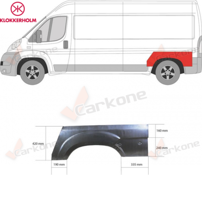 Ducato Boxer Jumper 250, 290 takakehä | helmapellit - korjauspellit - takakaaret | Laatu koriosat edullisesti aidosti suomalaisesta Carkone verkkokaupasta