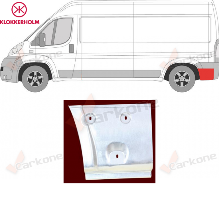 Ducato Boxer Jumper 250 290 takakulma | helmapellit - korjauspellit - takakaaret | Laatu koriosat edullisesti aidosti suomalaisesta Carkone verkkokaupasta