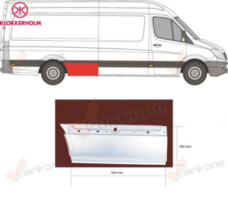 MB Sprinter 906 06+ takakaaren etuosa av 4325 oikea
