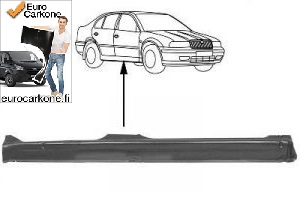 Skoda Octavia helmapelti | helmapellit - korjauspellit - takakaaret | Laatu koriosat nopeasti ja sujuvasti suomi Carkone verkkokaupasta.