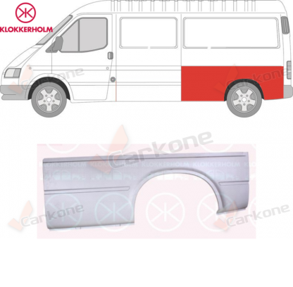 Ford Transit 92-00 kylkipelti akseliväli 3570mm