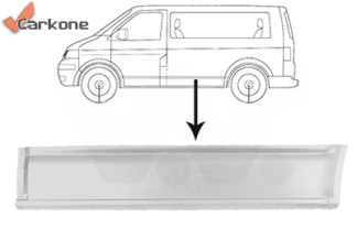 VW Transporter T5 helmapelti | helmapellit - korjauspellit - takakaaret | Laatu koriosat nopeasti suomalaisesta Carkone verkkokaupasta.