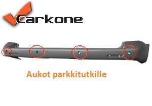 VW Transporter T5 takapuskuri tummanharmaa rakeinen 04/2003-05/2012