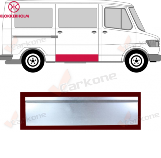 MB T1 B601/602 sivuoven pintapelti 33cm 77-96