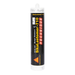 Butyylimassa SikaLastomer-710 musta 310 ml patruuna