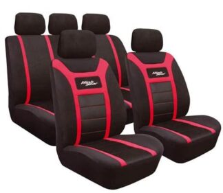 Istuinsuojasarja High Gear puna/musta | Istuinsuojat - Istuinlämmittimet - Korjaamosuojat  | Istuinsuojat autoihin edullisesti Carkone-verkkokaupasta