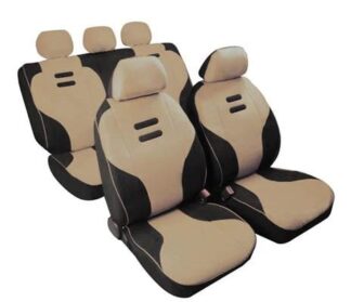 Istuinsuojasarja Kynox musta/beige | Istuinsuojat - Istuinlämmittimet - Korjaamosuojat  | Istuinsuojat autoihin edullisesti Carkone-verkkokaupasta