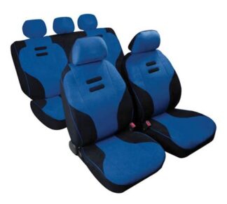 Istuinsuojasarja Kynox musta/sininen | Istuinsuojat - Istuinlämmittimet - Korjaamosuojat  | Istuinsuojat autoihin edullisesti Carkone-verkkokaupasta