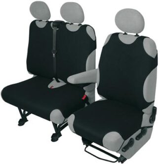 Istuinsuojasarja pakettiautoille 1+2-os. | Istuinsuojat - Istuinlämmittimet - Korjaamosuojat  | Istuinsuojat autoihin edullisesti Carkone-verkkokaupasta