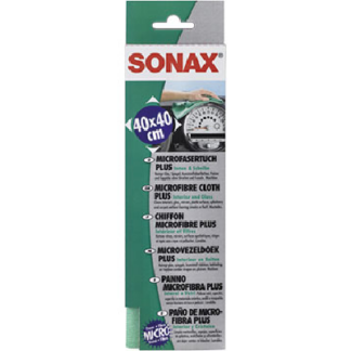 SONAX Mikrokuituliina sisä- ja lasipinnoille | Autonhoitoaineet - Kemikaalit - Tarvikkeet | Tuotteet auton pesemiseen ja kiillottamiseen Carkone-verkkokaupasta